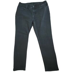 Vera Wang Straight Leg Denim Jeans